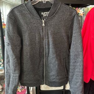 SuperDry bomber gray jacket